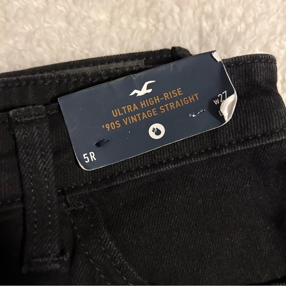 Hollister Ultra High Rise 90’s Vintage Straight Women’s 5R NWT - Picture 4 of 7